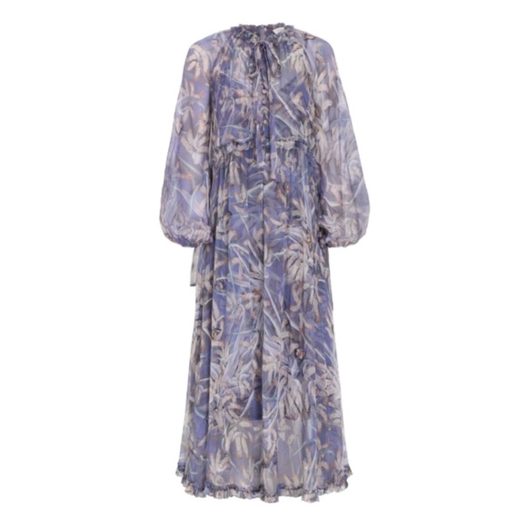 Zimmermann Dresses & Skirts - Zimmermann Lavender Floral Midi Dress